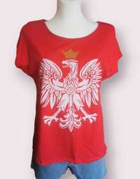 Koszulka z orłem - czerwona (Reprezentacja Polski na euro 2024)