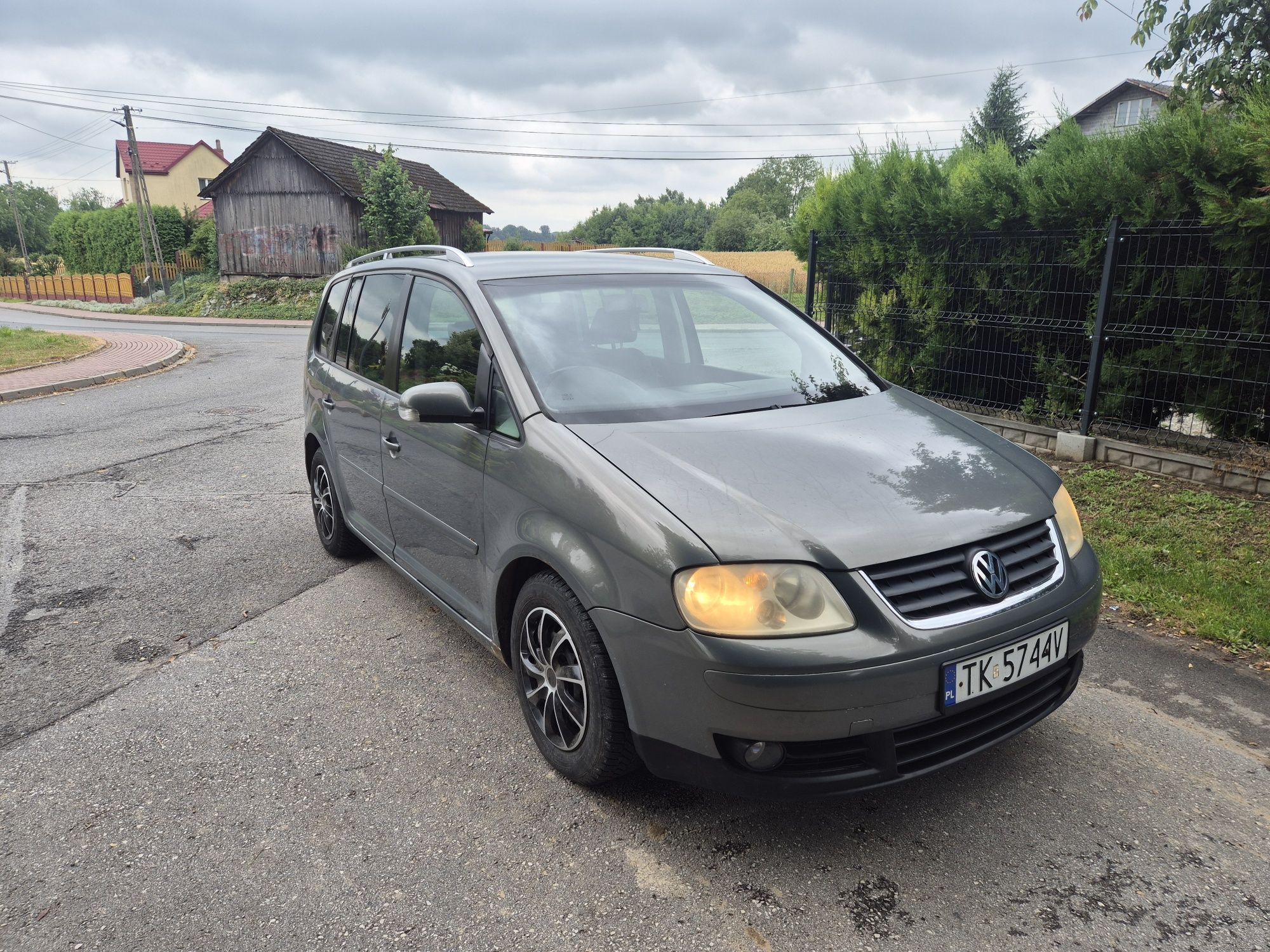 VW Touran 2.0 TDI 140 DSG 7 os. Anglik Zarejestrowany OC