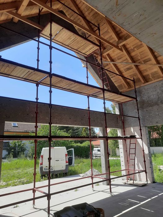 Rusztowanie elewacyjne choinkowe wynajem, wypożyczalnia sprzętu budowl