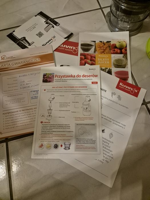 Wyciskarka wolnoobrotowa