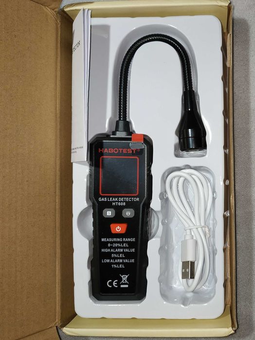 Продаю детектор горючих газів HABOTEST HT608 на акумуляторі