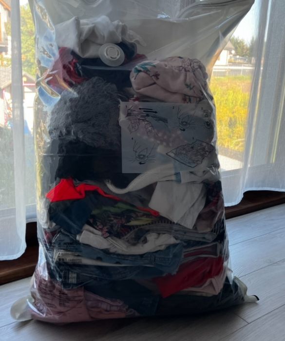 Paka ubranek dla dziewczynki, Benetton, Zara, H&M,