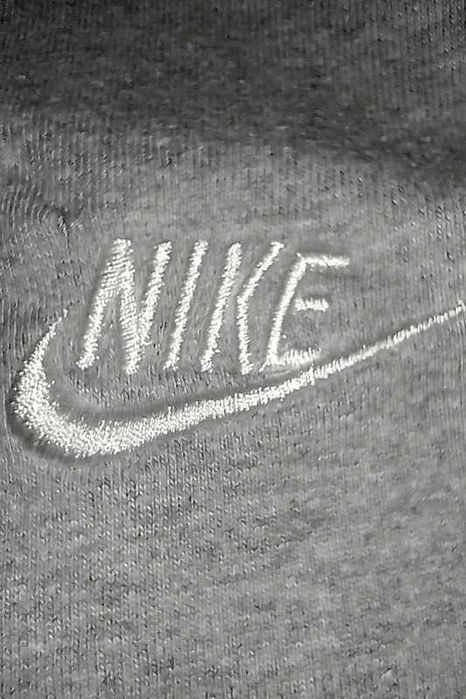 Szara Basic Bluza Z Kapturem Nike Unisex L
