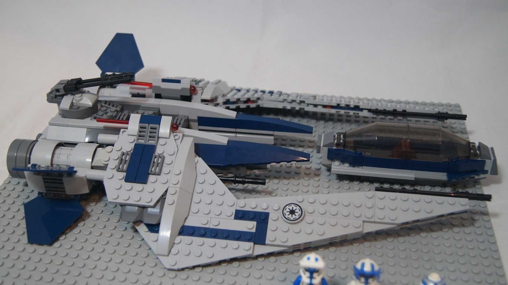 Lego Star Wars 501 clone Scout Fighter custom 75051