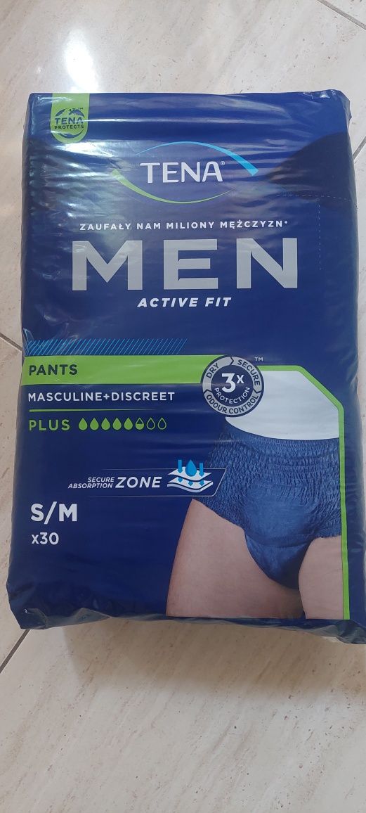 Tena men active Fit  S/M 30szt +8szt dodatkowo