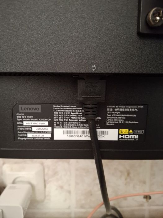 Монітор Lenovo G24-20