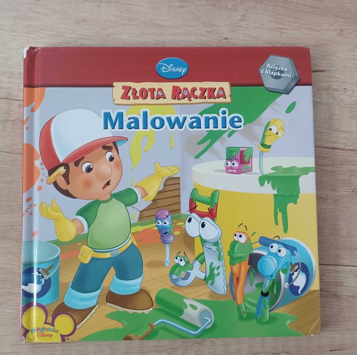 Złota rączka.  Malowanie- książeczka dla dzieci