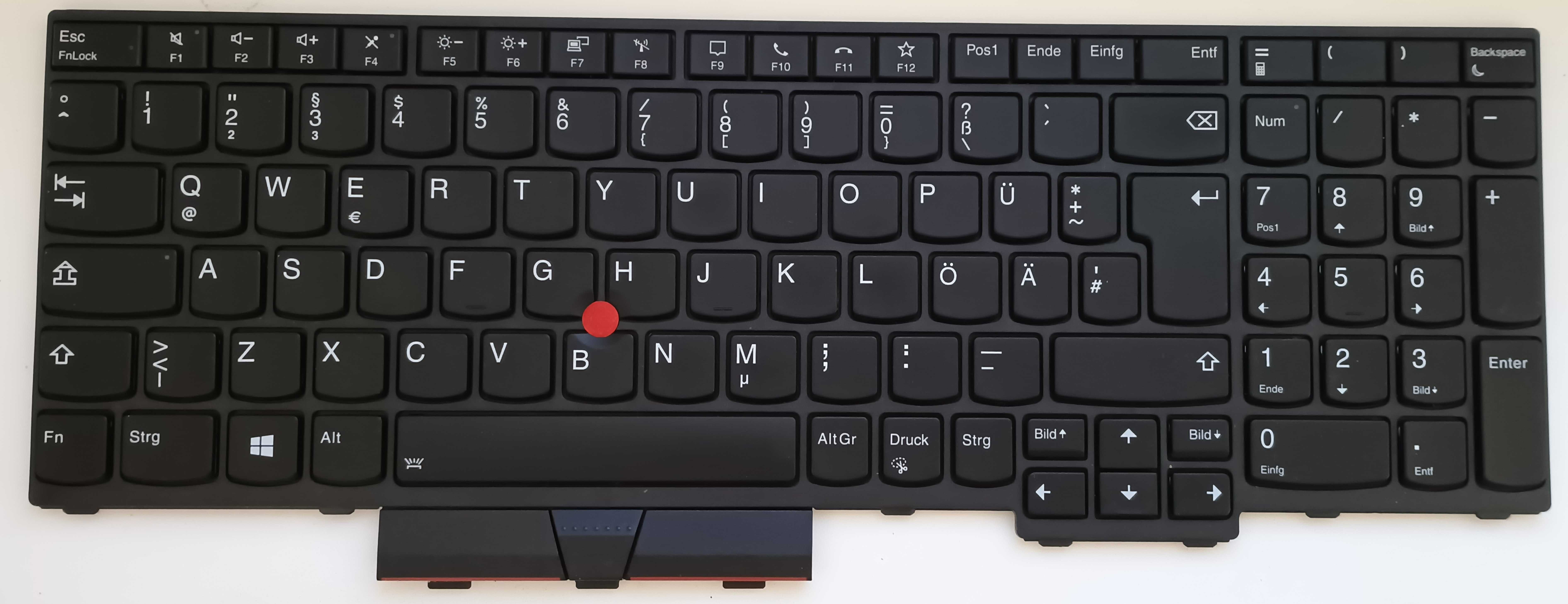 Клавіатура Lenovo Thinkpad L15  Gen 1, Gen 2 з підсвіткою орігінальна