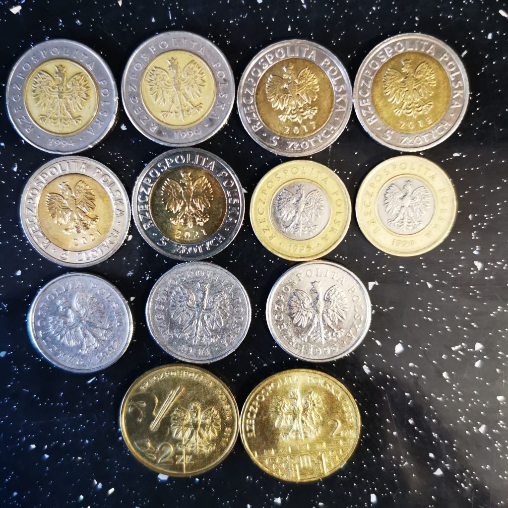 Kolekcjonerskie monety.