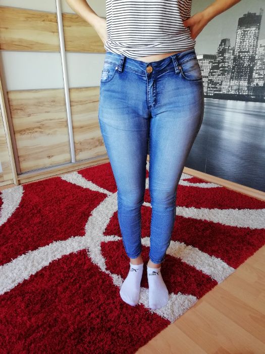 Dżinsy niebieskie, Miss For Denim Desig XL
