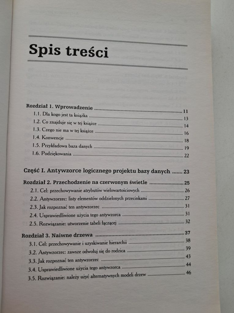 Antywzorzec języka SQL Bill Karwin