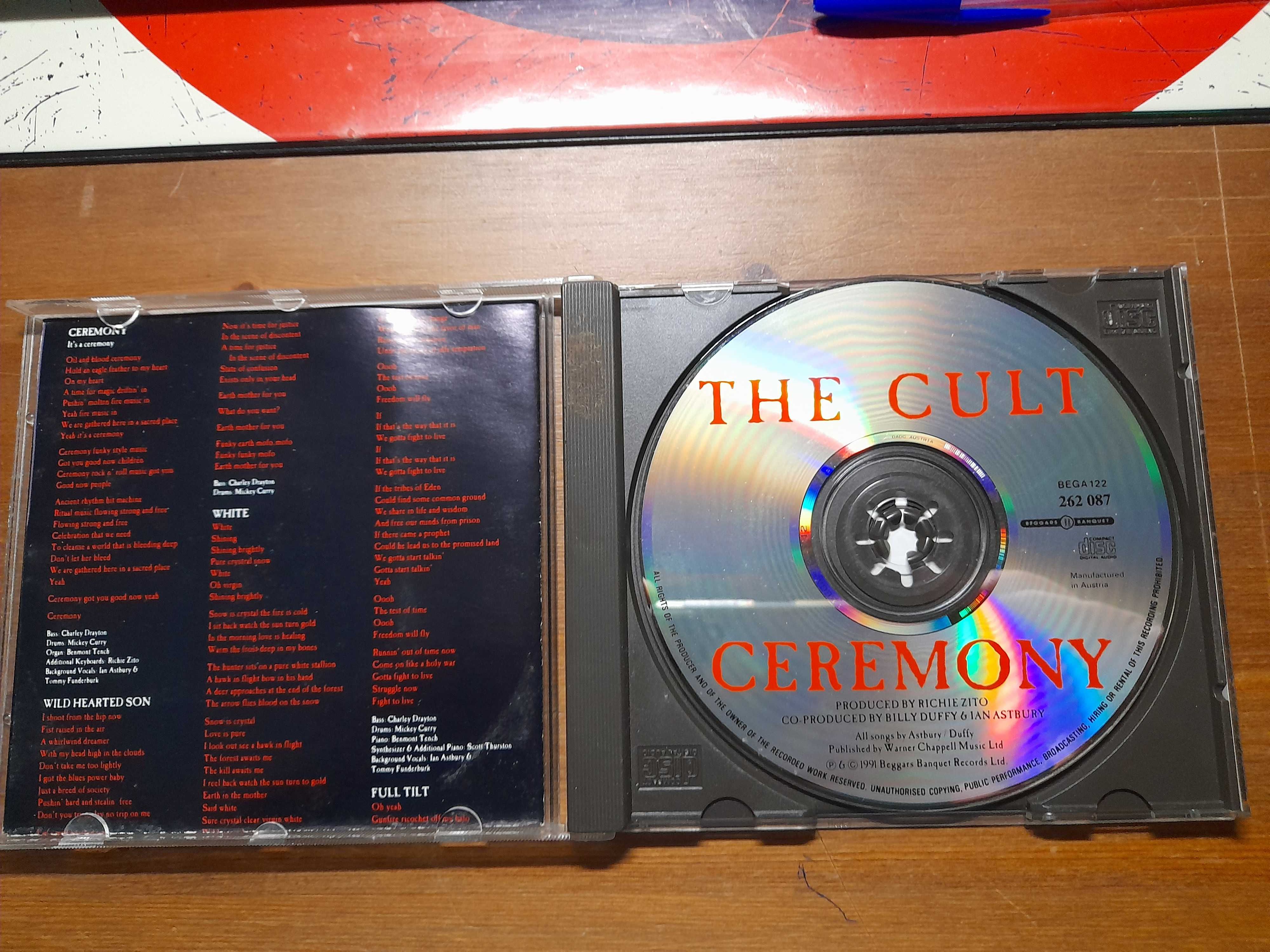 Pack  4 cds gravação original das Bandas The Cult e D.A.D. bom estado.