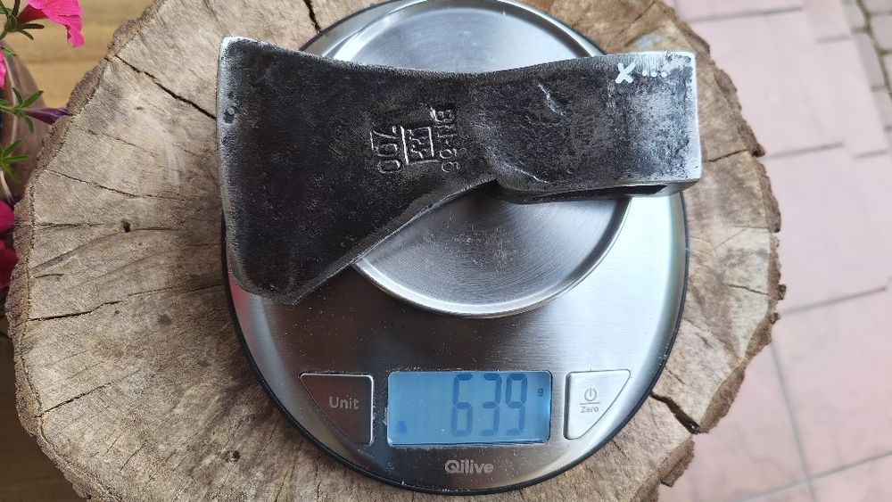 Siekiera Osowiec, stara, polska, kuta, punca