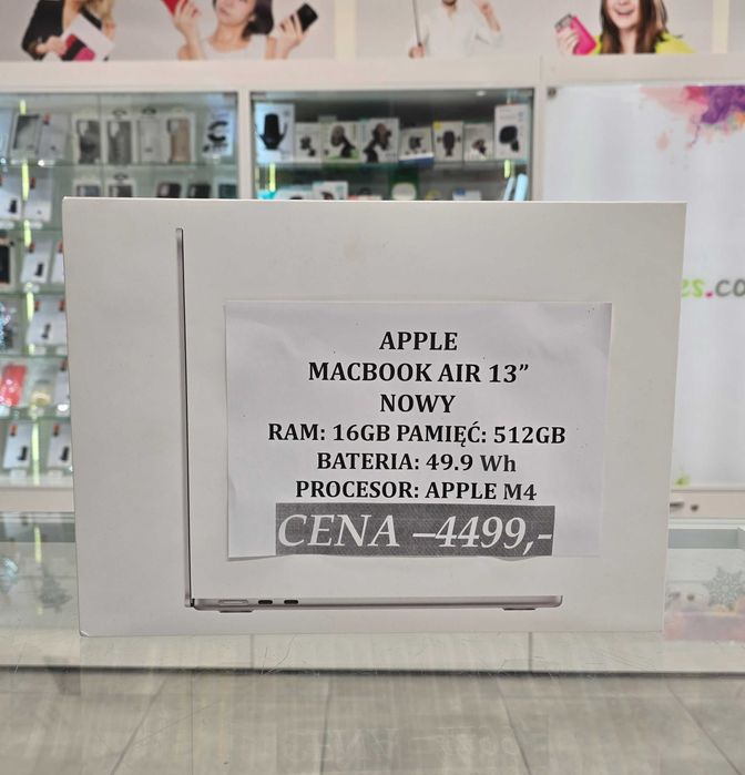 Apple Macbook Air 13 Cali NOWY 16/512GB Telakces Felicity*Raty 0%