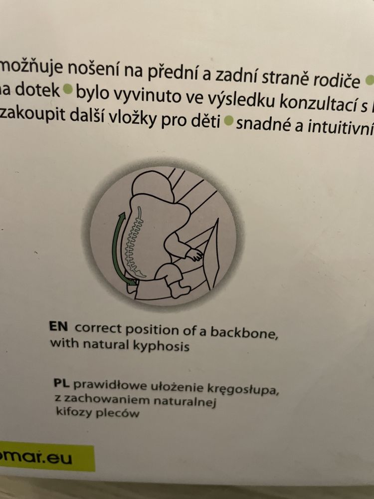 Nosidełko ergonomiczne zaffira