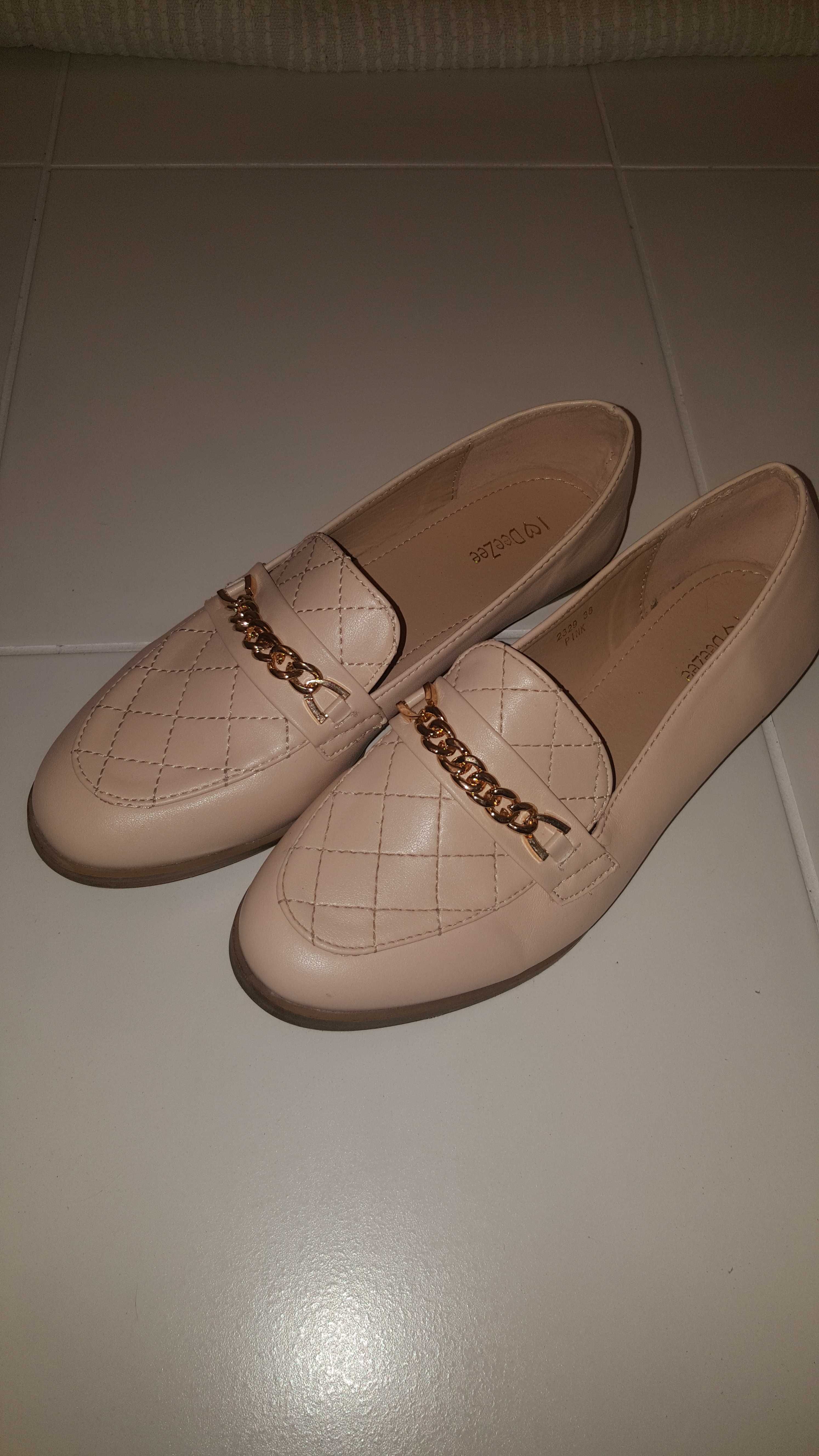 Buty mokasyny 38