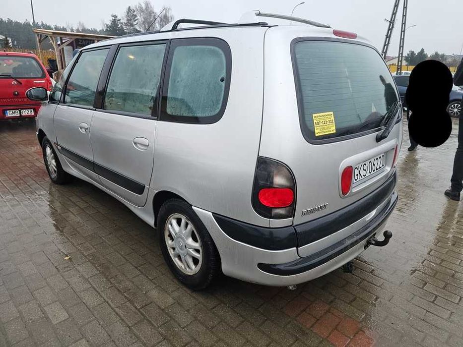 Renault Espace 1999r/2.0benzyna gaz/140KM/OPŁATY AKTUALNE/7osobowy/LPG