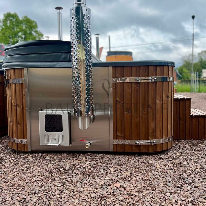 Balia Ogrodowa AKRYLOWA kwadratowa szara perła