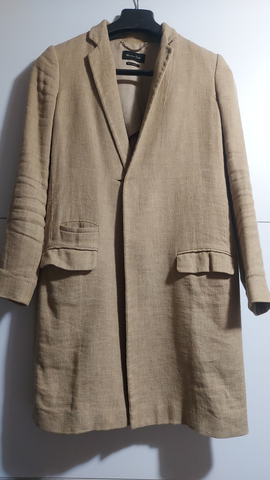 красивий плащ, Massimo Dutti, пісочного кольору, 38йрозмір