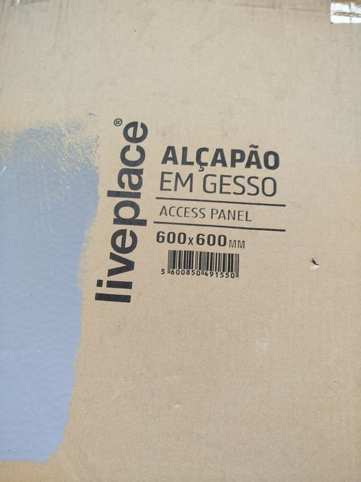 4 Alçapões em gesso para Pladur de 60×60 novos