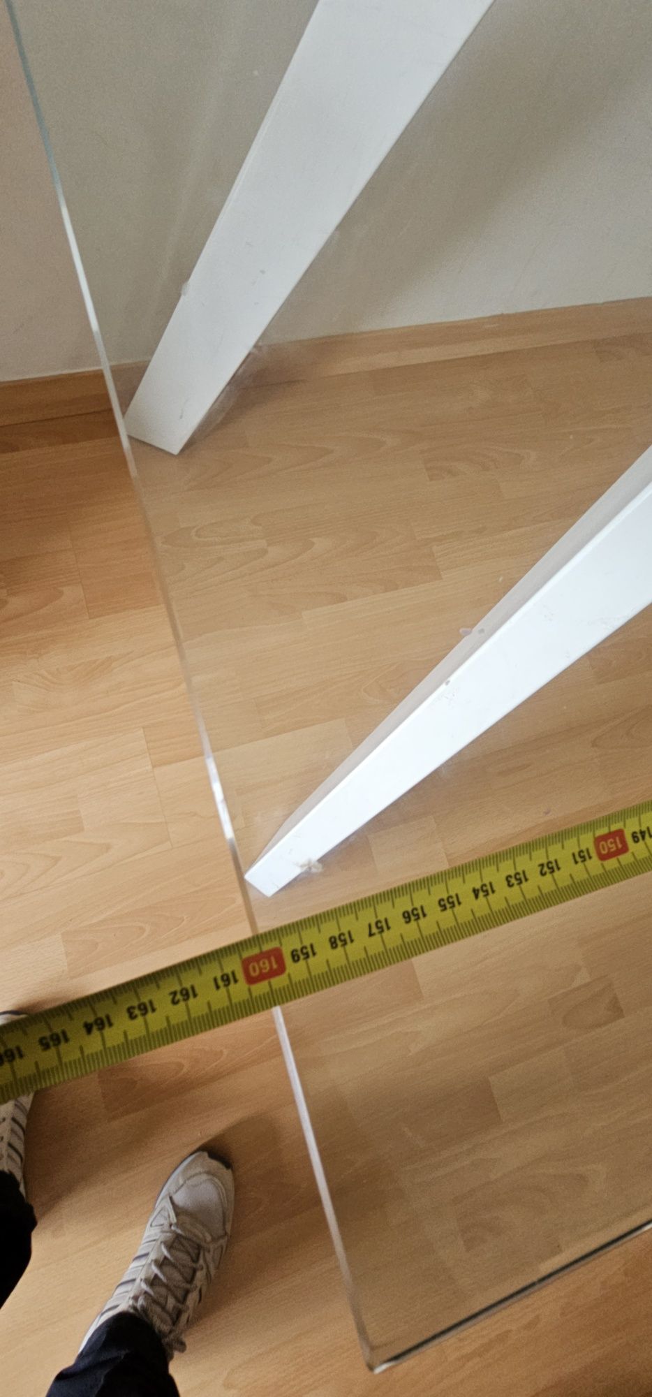 Mesa de Vidro com pernas amoviveis