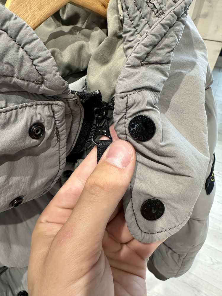 Пуховик Stone island Garment Dyed