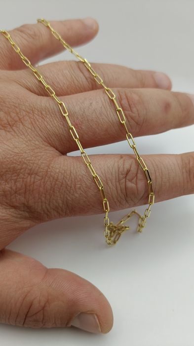 Złoty Łańcuszek Spinacz Pr.585 Nowy Zapraszamy