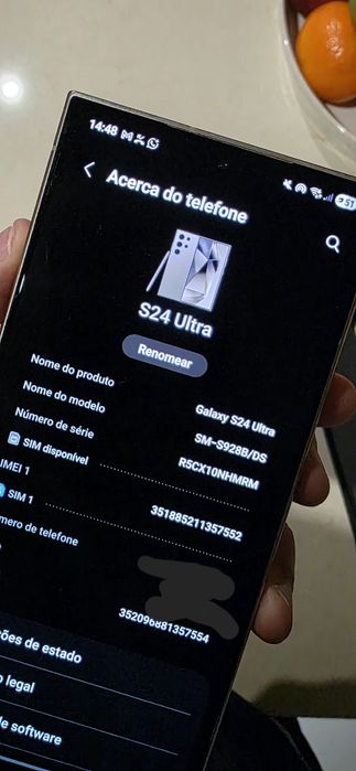 Samsung Galaxy S24 Ultra – 700€ (Como Novo!)