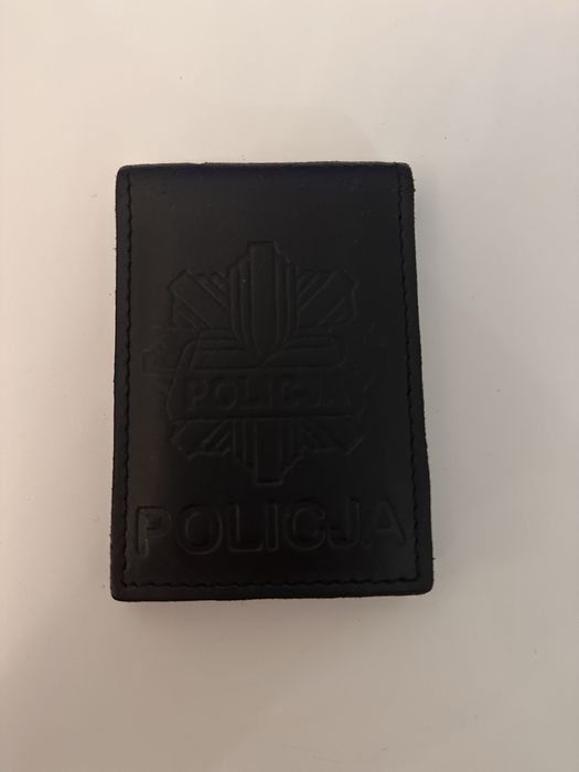 Etui na odznakę i legitymację policyjną