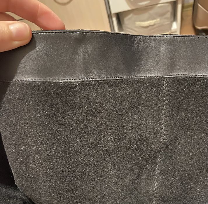 Замшеві осінні чоботи 38 розм.