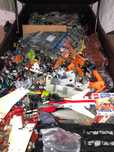 Legos diversos um conjunto de coleção única para colecionadores