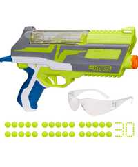 Бластер nerf hyper impulse-40 нерф пістолет м'ячі окуляри