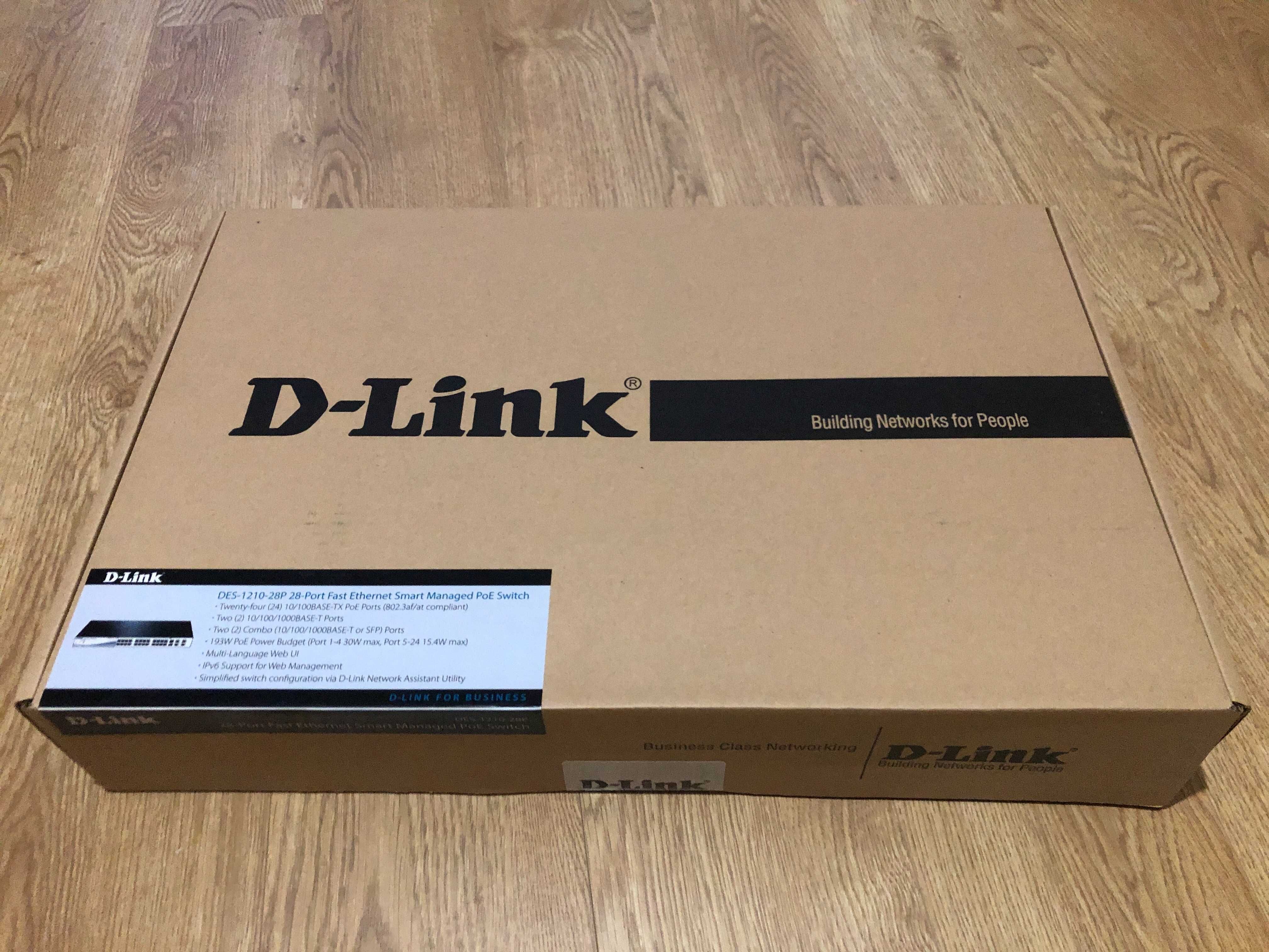 Коммутатор D-Link DES-1210-28P