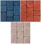 Kostka brukowa Starobruk 6 cm GRAFIT/CZERWONY