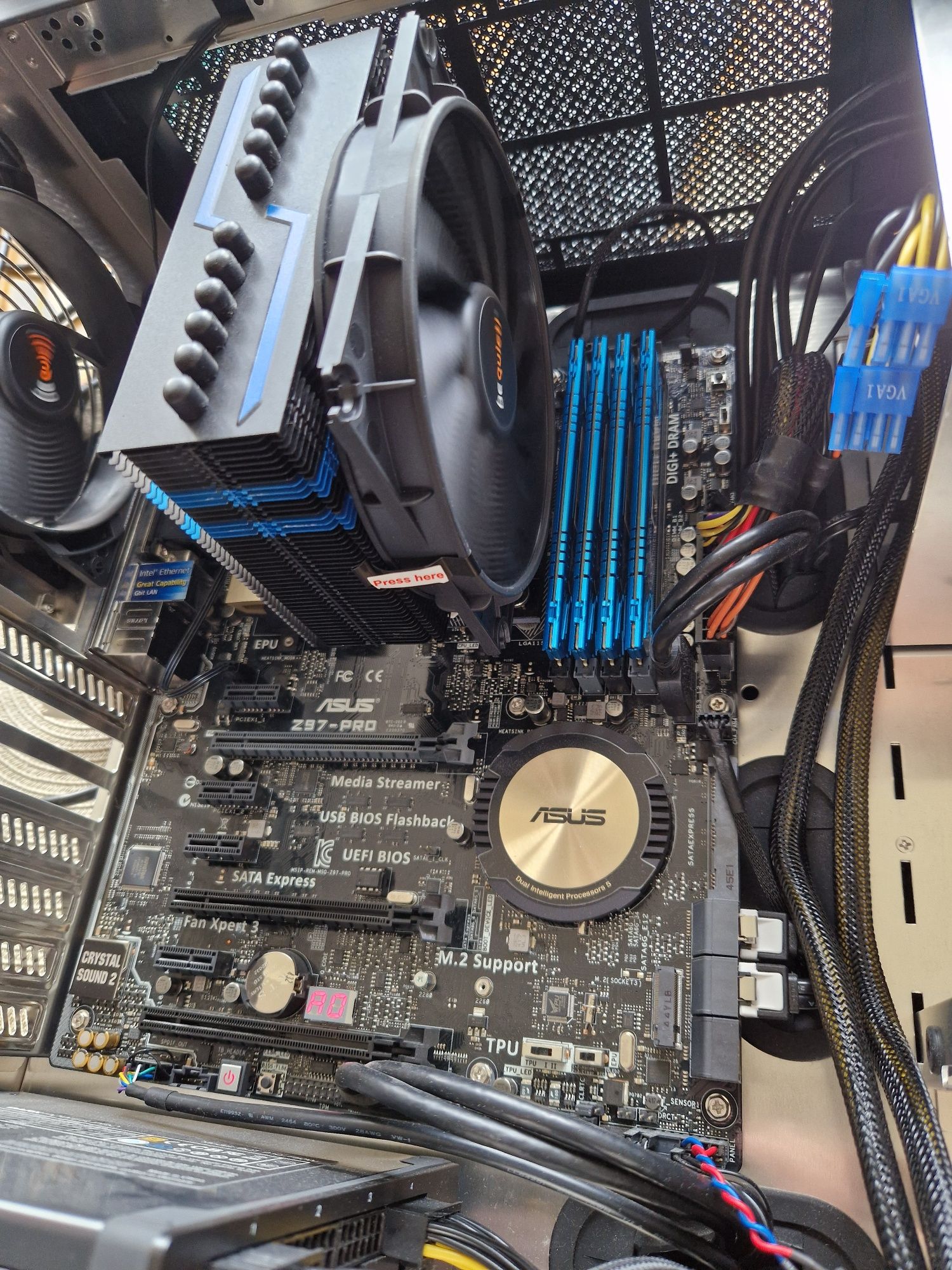 Кулер Prolimatech Armageddon + Be Quiet 140mm супер башня охолодження