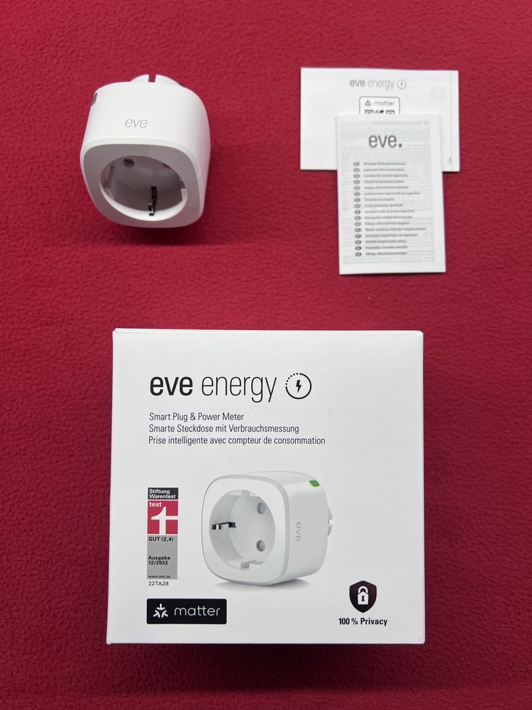 Gniazdko Eve Energy Matter - smart gniazdko z pomiarem zużycia energii