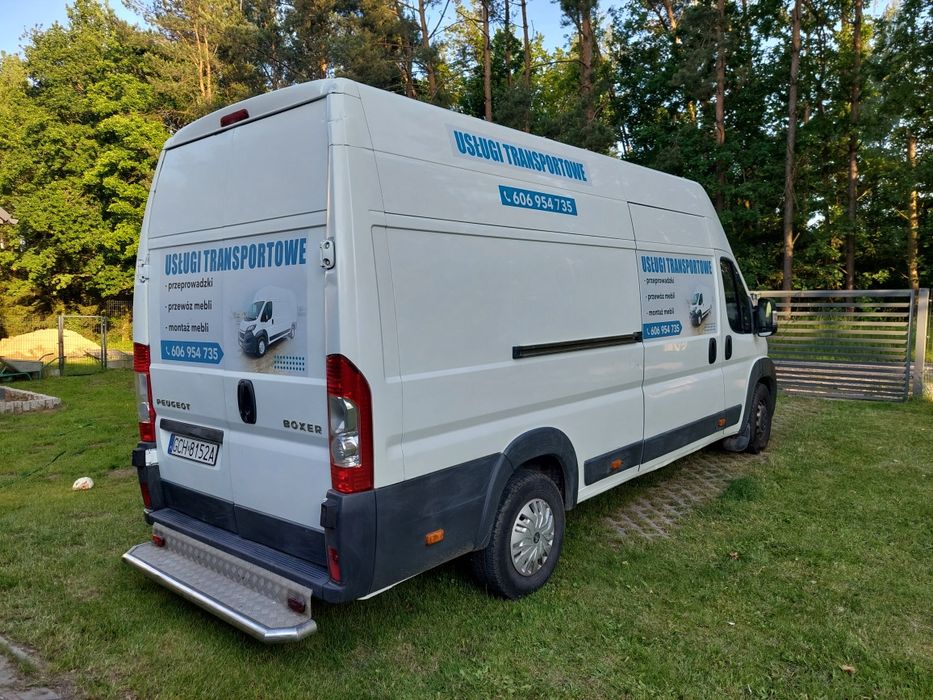 Przeprowadzki, usługi transportowe, montaż mebli, profesjonalnie.