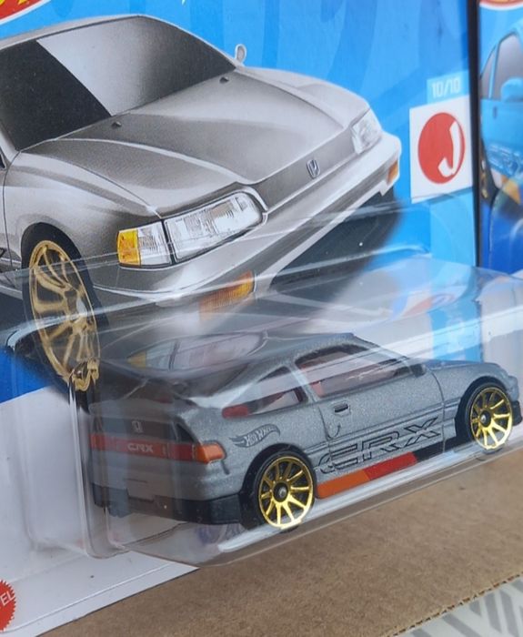 Conjunto 2 - 88 honda cr-x hot wheels