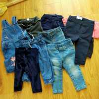 Zestawy spodni/legginsów/dżinsów niemowlęcych