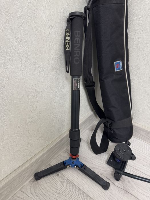 Монопод Benro A38TD для прфесійної фото та відеозйомки