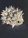 Miniatura de porco espinho em cristal Swarovski
