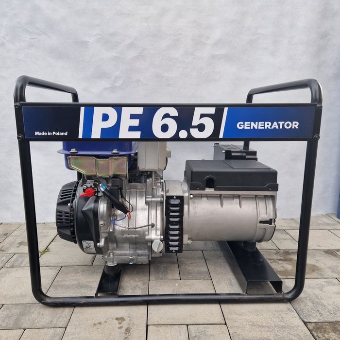 Polskie agregaty prądotwórcze nowe 6,5 kW z silnikiem Yamaha