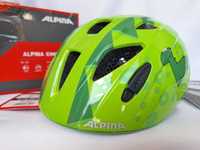 Kask rowerowy dziecięcy Alpina Ximo Flash Green Dino Gloss 45-49cm