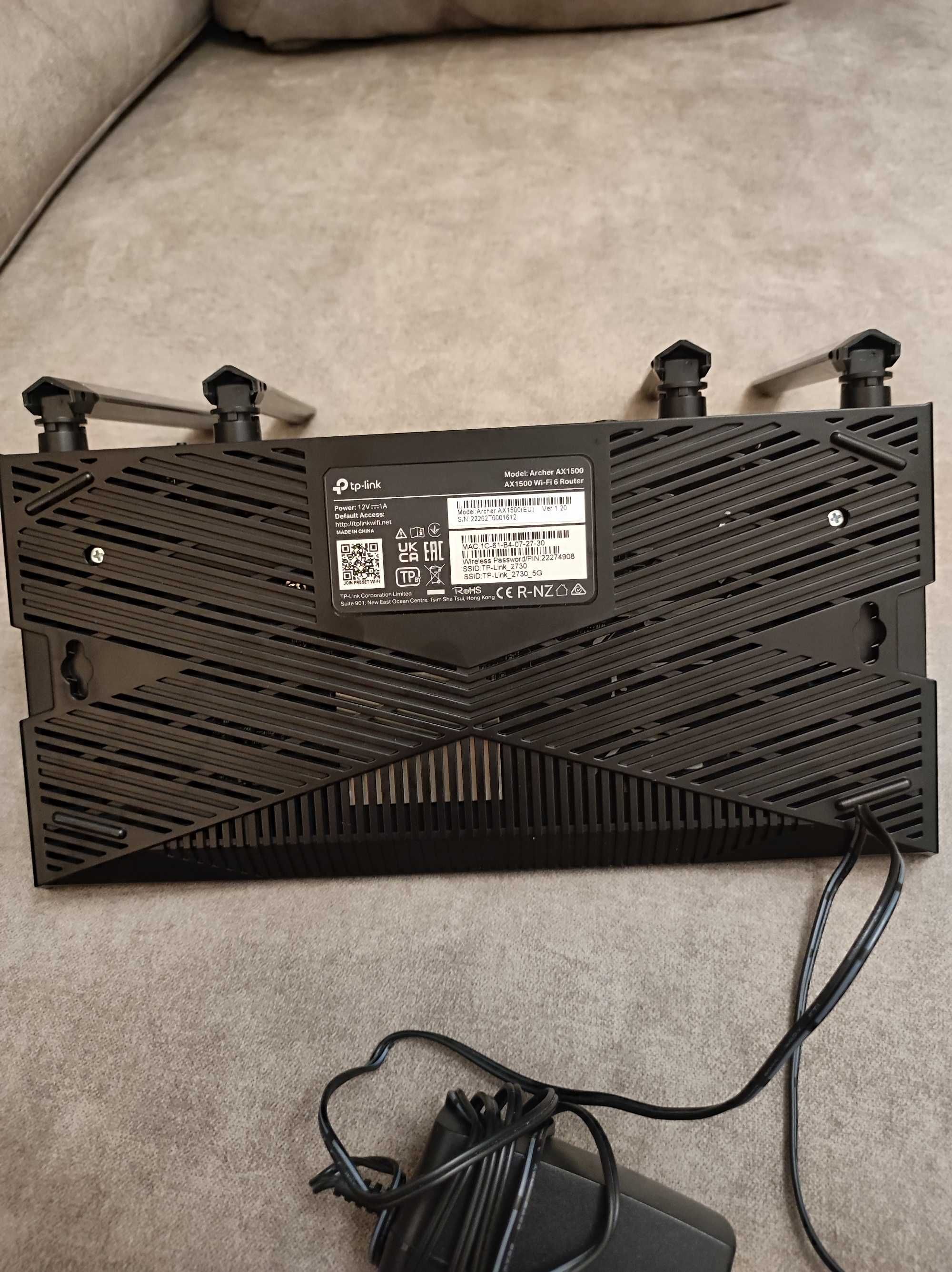 Router TP-LINK Archer AX1500 2.4 / 5 GHz