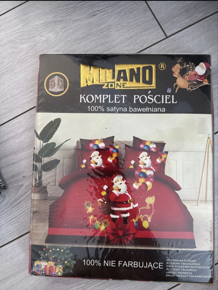 Nowa posciel swiateczna…