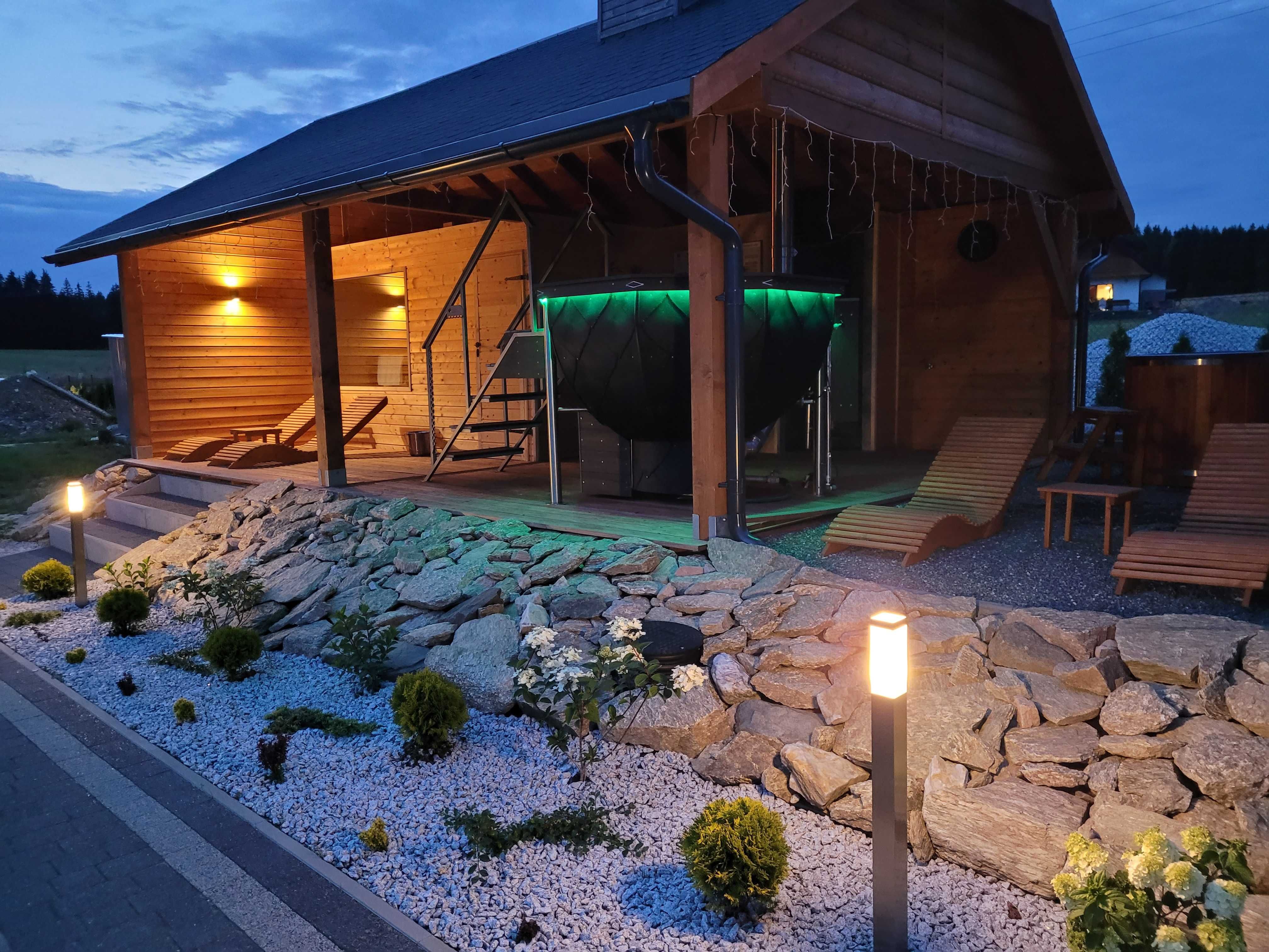 Osada Orlica weekend wakacje domki z widokiem na góry nocleg spa