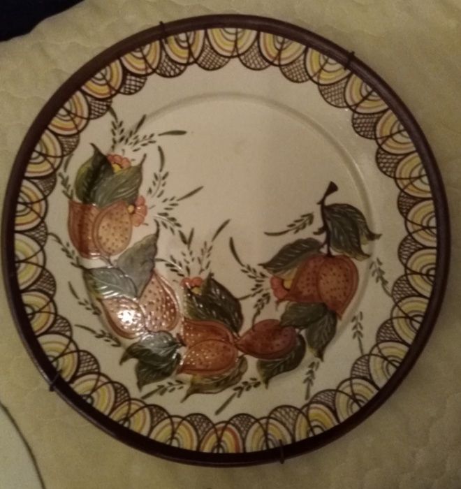 Pratos de barro do Alentejo