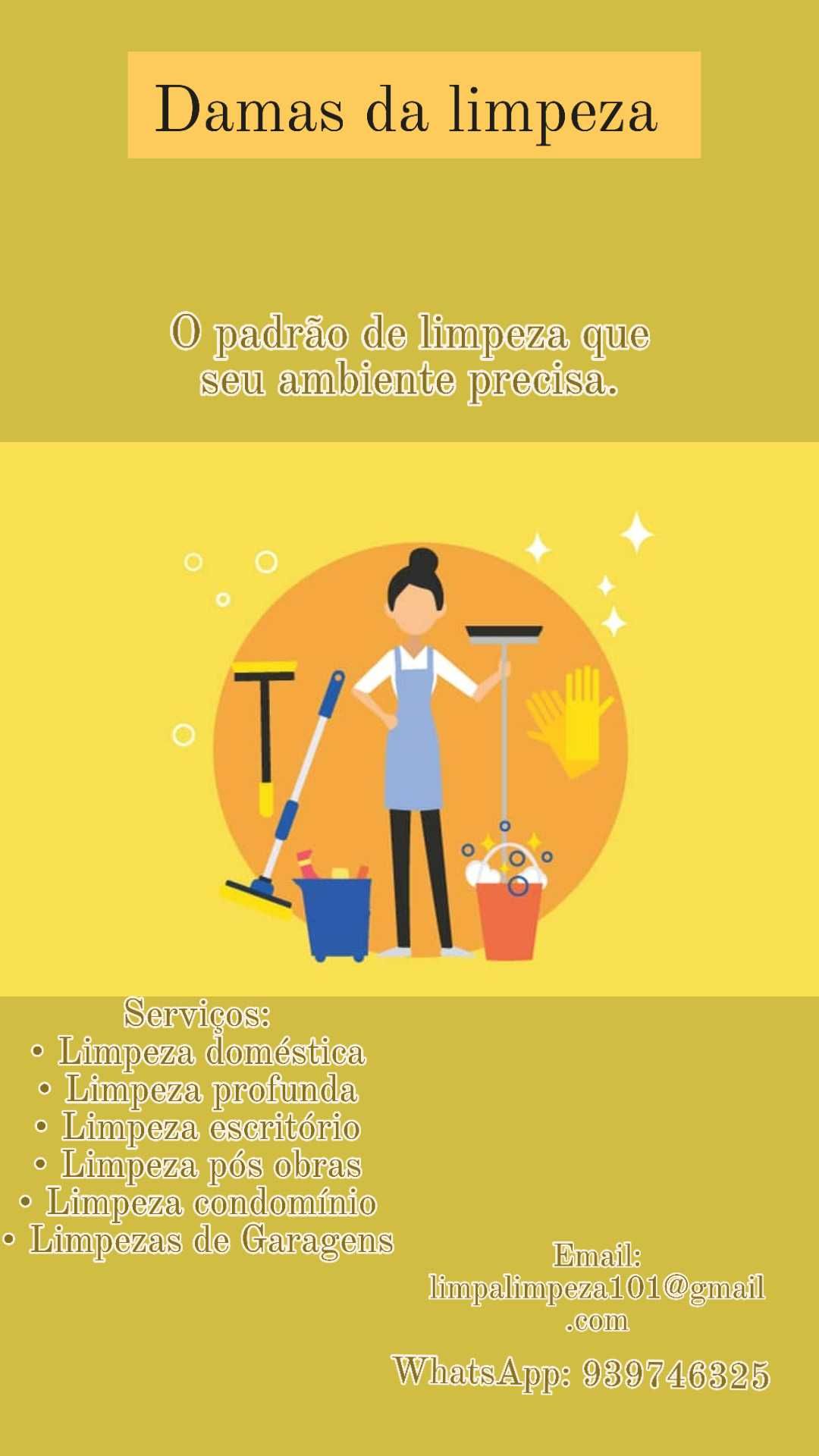 Serviços de limpeza