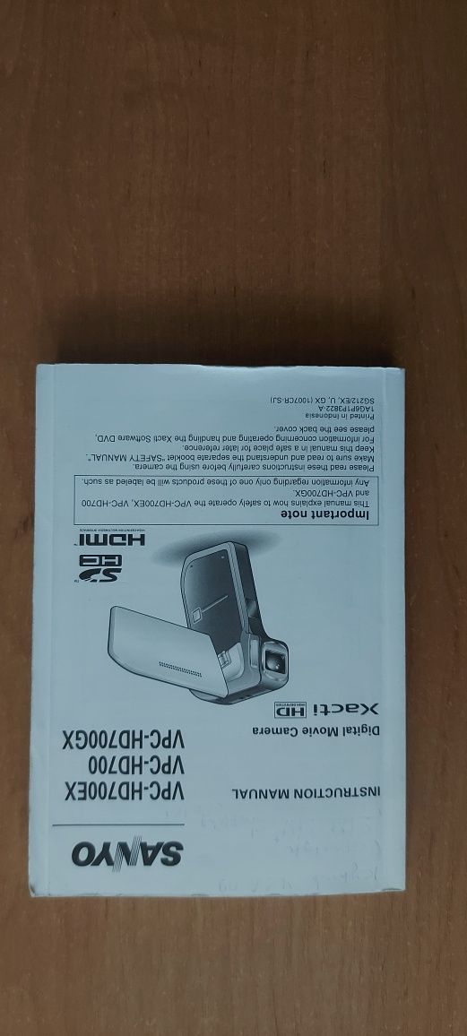 Цифрова кінокамера Xacti VPC-HD700EX  Японія