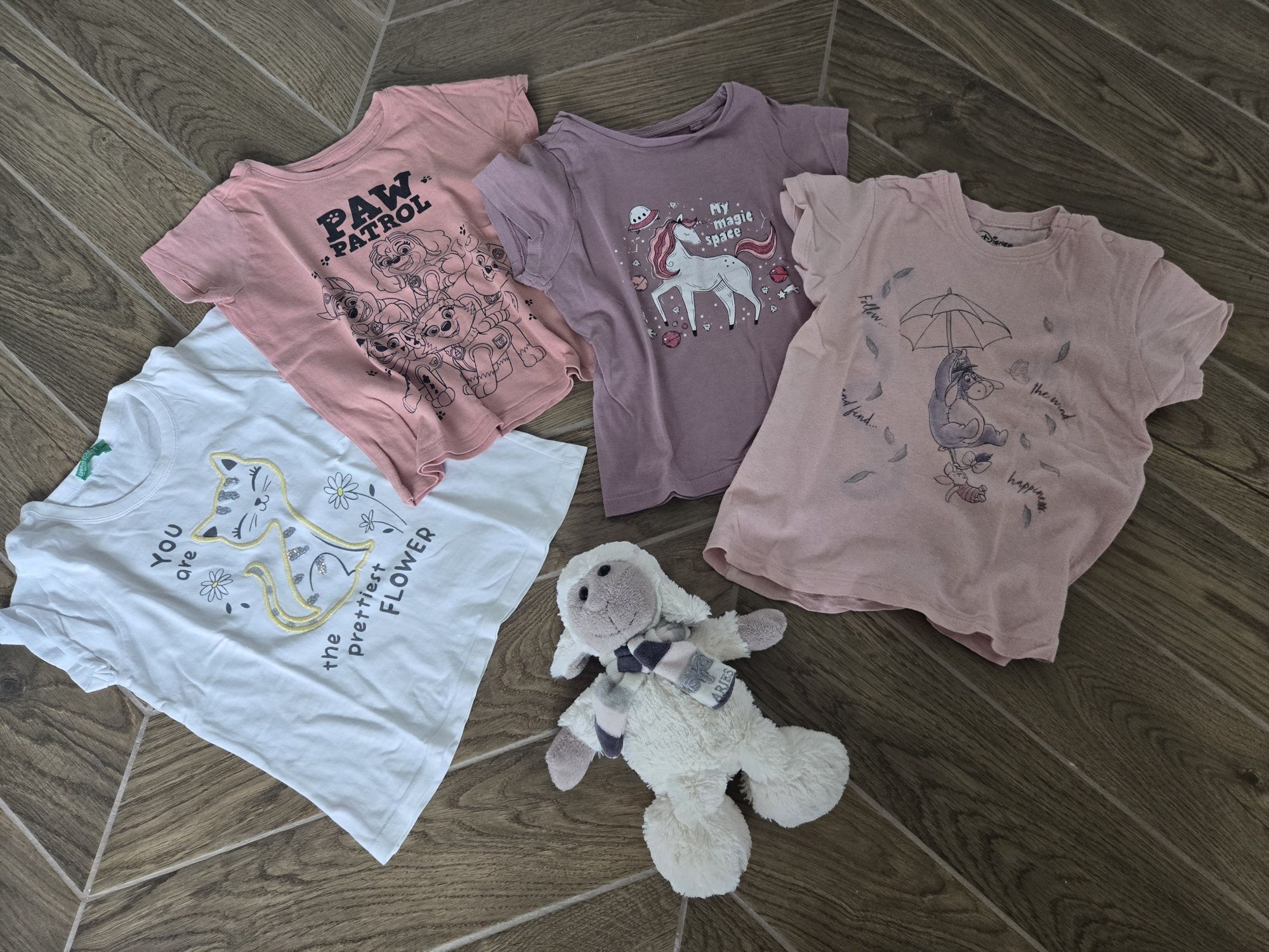 Paka ubrań dla dziewczynki r.98/104 zara h&m next